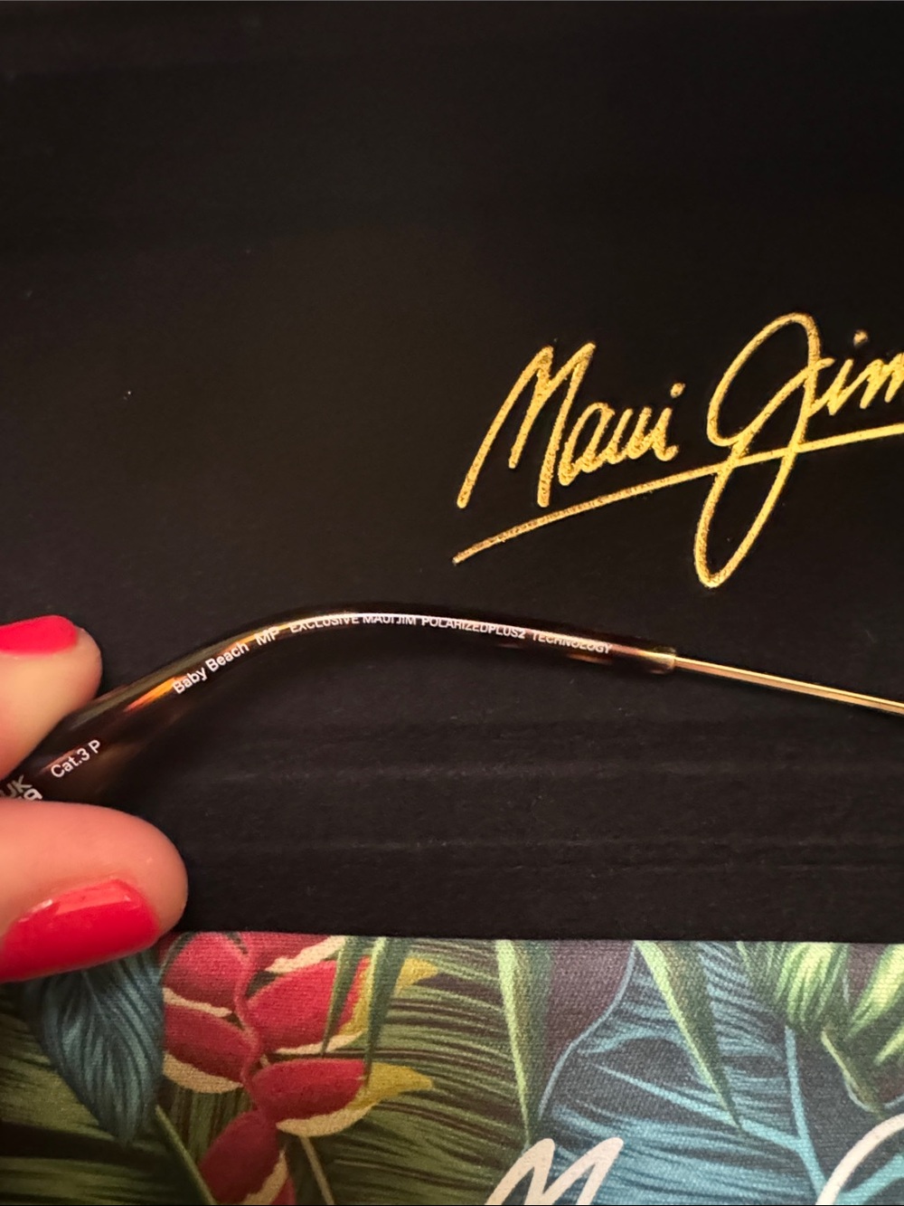 Maui Jim Baby Beach Aviators - Picture 3 of 3
